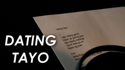 TJ Monterde - Dating Tayo - (Lyric Video)