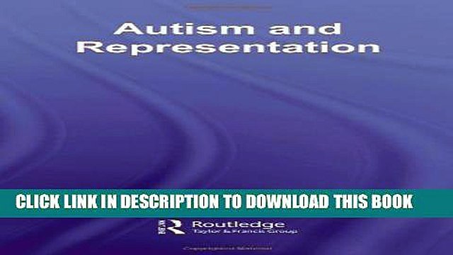 [PDF] Autism and Representation (Routledge Research in Cultural and Media Studies) Popular Online