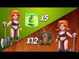 Valkyrie Tournament: Jump vs Earthquake Spell Clan | Epic All Valkyrie Attack | Clash of Clans Spell