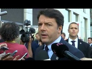 Bratislava - Renzi al vertice informale UE, punto stampa (16.09.16)