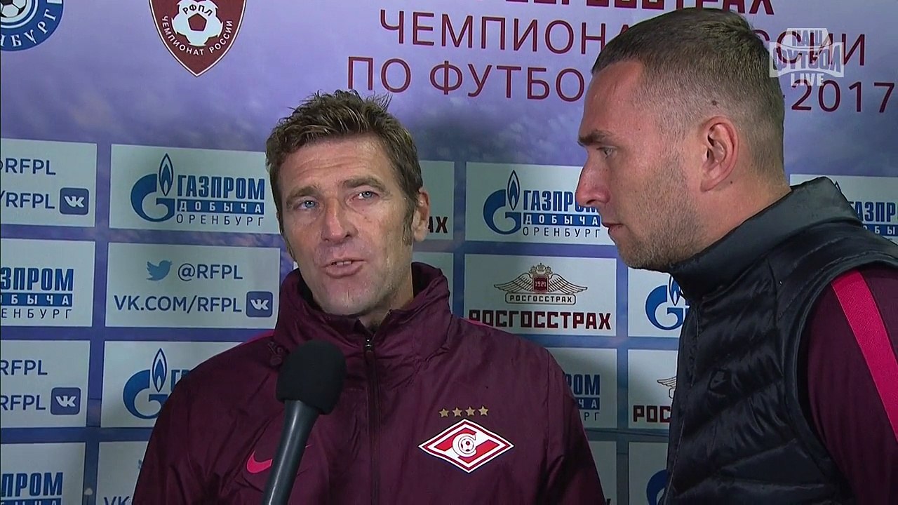 Главный тренер "Спартака" Массимо Каррера. Футбол. РФПЛ. 7-й тур. Оренбург - Спартак 1:3