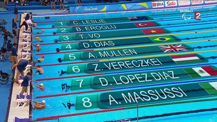 Natation (H) : 3e médaille d’or pour Dias, la 7e de ces Paralympiques !