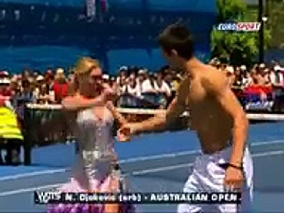 funny tennis