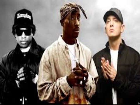 2pac feat eminem and eazy e - gunz up ( V-PER remix ) 2017 HD