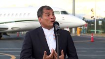 Declaraciones de Rafael Correa sobre sentencia a Guillermo Lasso