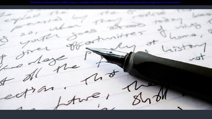 Don't Hire a Web Content Writer