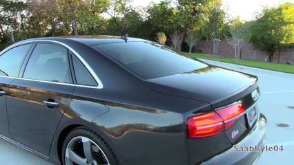 2015 Audi S8 4.0T Quattro Start Up, Quick Drive, and In Depth Review_14