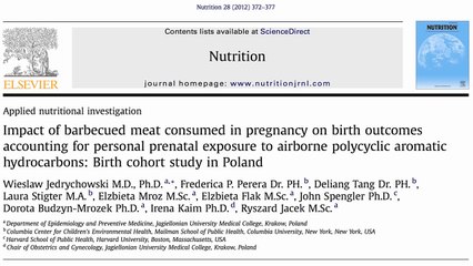 Meat Fumes: Dietary Secondhand Smoke