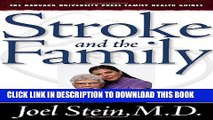 [PDF] Stroke and the Family: A New Guide (The Harvard University Press Family Health Guides) Full