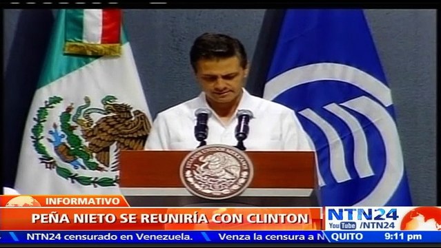 Enrique Peña Nieto podría reunirse próximamente con la candidata demócrata Hillary Clinton