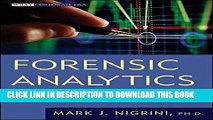 [PDF] Forensic Analytics: Methods and Techniques for Forensic Accounting Investigations Full Online