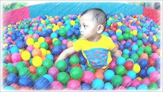 Mandi_Bola_Daily_Kids_Pool_Fun_Bath_Balls_Aretha_Altan_Vlog_#3