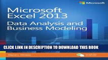 [PDF] Microsoft Excel 2013 Data Analysis and Business Modeling Full Collection