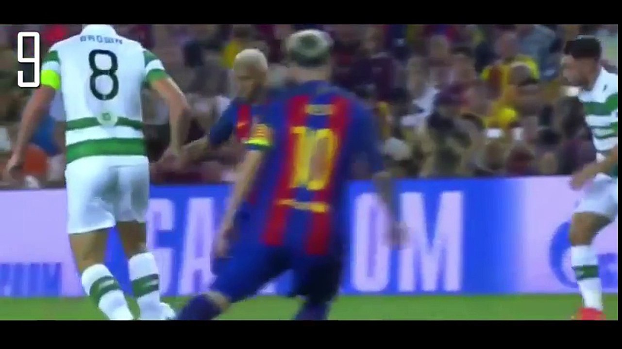 TOP-10 Goals first round Champions League 2016-17