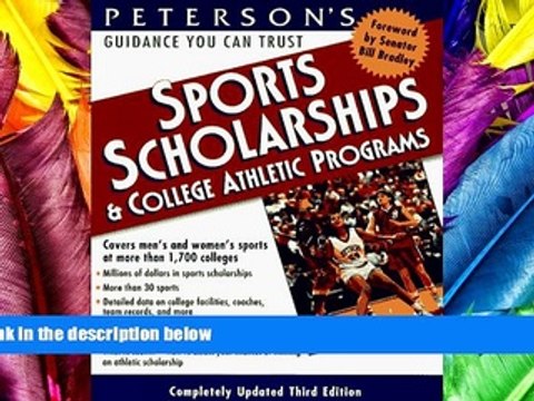 EBOOK ONLINE Peterson s Sports Scholarships College Athletic Programs (3rd ed) FREE BOOOK