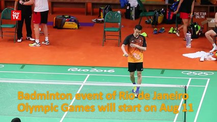 Rio 2016 - Malaysian and Chinese badminton teams raring to go-v6iSmCHn5ls