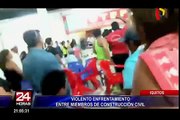 Iquitos: violento enfrentamiento durante reunión del Frente Patriótico