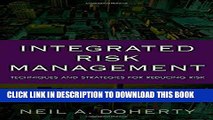 [PDF] Integrated Risk Management: Techniques and Strategies for Managing Corporate Risk Full Online