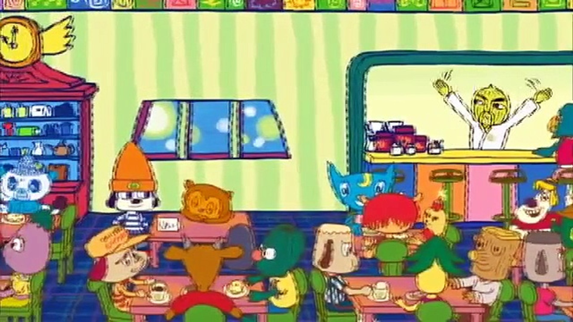 PaRappa The Rapper Anime Opening - video Dailymotion