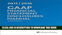 [PDF] GAAP Financial Statement Disclosures Manual 2015-2016 Full Collection