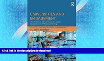 GET PDF  Universities and Engagement: International perspectives on higher education and lifelong