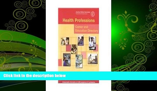 READ book Health Professions Career and Education Directory 2003-2004 (Health Care Career