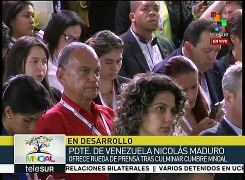 Pdte. de Venezuela: Medios hegemónicos sirven a intereses del imperio