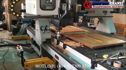 Máy chế biến gỗ-Máy gia công trung tâm 4 trục