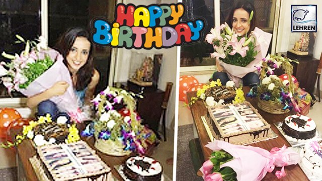 Sanaya Irani CELEBRATED BIRTHDAY With Fans | Mohit Sehgal