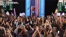 US first lady Michelle Obama hits campaign trail for Clinton