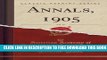 Collection Book Annals, 1905, Vol. 25 (Classic Reprint)