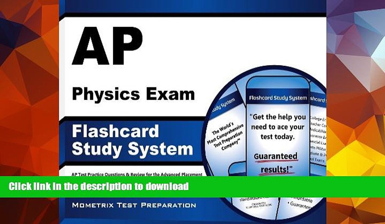 READ BOOK  AP Physics Exam Flashcard Study System: AP Test Practice Questions   Review for the