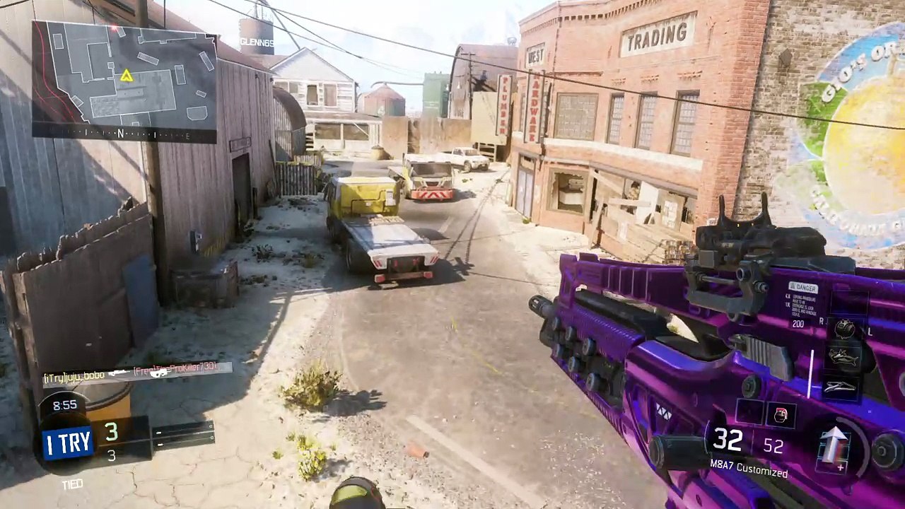Bo3- M8A7 gameplay(attempted nuclear!!!)