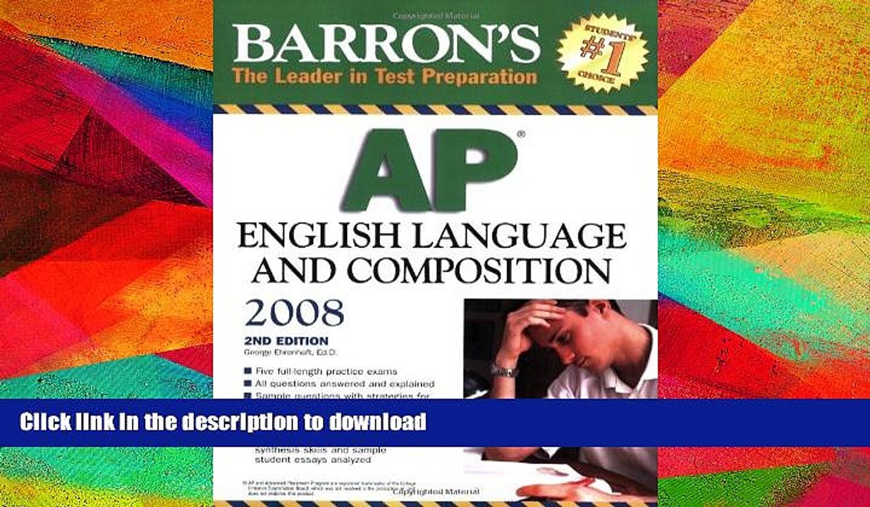 READ  Barron s AP English Language and Composition FULL ONLINE
