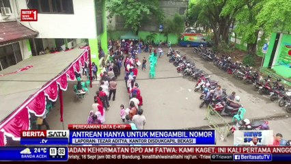 Disdukcapil Bekasi Sediakan 1.100 Blanko e-KTP per Hari