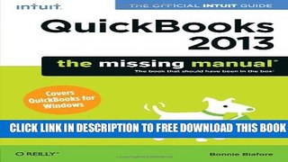 Collection Book QuickBooks 2013: The Missing Manual: The Official Intuit Guide to QuickBooks 2013