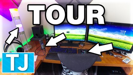 ThioJoe - Awesome Apartment Tour! My Best Tech and Studio