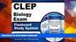 READ BOOK  CLEP Biology Exam Flashcard Study System: CLEP Test Practice Questions   Review for