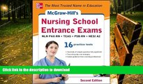 FAVORITE BOOK  McGraw-Hill s Nursing School Entrance Exams with CD-ROM, 2nd Edition: Strategies  