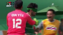 Un joueur mexicain marque en mettant une superbe lucarne en cécifoot