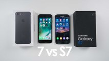 Apple iPhone 7 vs Samsung Galaxy S7 - Speed Test! - Talefeed.com