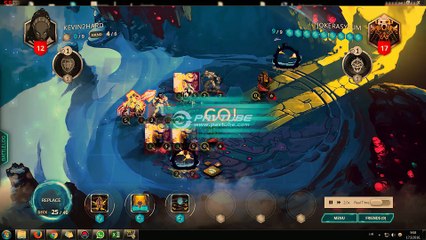 Duelyst Vetruvian vs Lyonar - crazy match