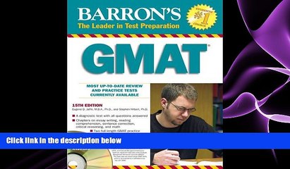 Free [PDF] Downlaod  Barron s GMAT with CD-ROM (Barron s GMAT (W/CD)) READ ONLINE