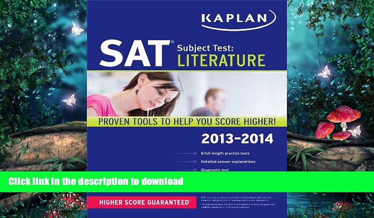 FAVORITE BOOK  Kaplan SAT Subject Test Literature 2013-2014 (Kaplan Test Prep) FULL ONLINE