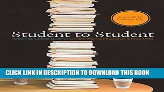 [PDF] Student to Student: A Guide to College LIfe Popular Colection