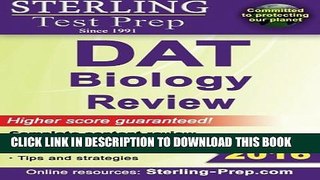 [PDF] Sterling Test Prep DAT Biology Review: Complete Subject Review Popular Online