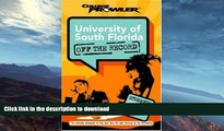 FAVORITE BOOK  University of South Florida: Off the Record (College Prowler) (College Prowler: