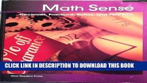 [PDF] Decimals, Fractions, Ratios, and Percents (Math Sense) Popular Online