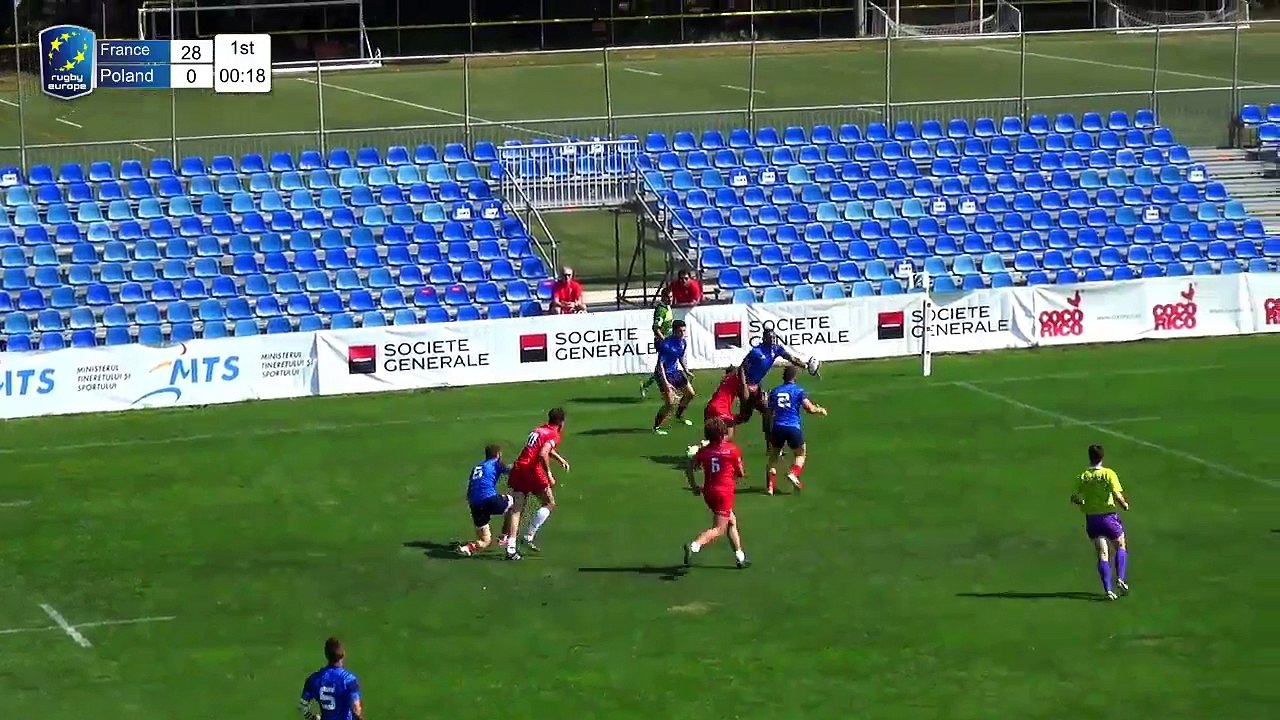 REPLAY 160917 MEN's U18 SEVENS CHAMPIONSHIP 2016 - BUCHAREST - DAY 1 (2)