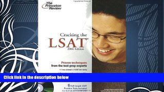 READ book  Cracking the LSAT with CD-ROM, 2006 (Graduate Test Prep) READ ONLINE
